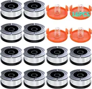16 Pack String Trimmer Line for Black+Decker,(Af-100)String Trimmer Replacement