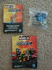 KRE-O S-2 GI Joe GIJOE Dreadnock Ripper SEALED INNER BAG New Rare Kre-o Kreo