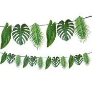 Talking Tables Tropical Fiesta Palm Leaf Garland Banner 2.6m