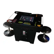 Tabletop Cocktail Arcade Machine Samsung Display with 412 Games Pacman Galaga