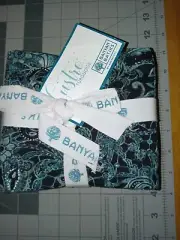 1/2 Yard Bundle Of Lustre Turquoise