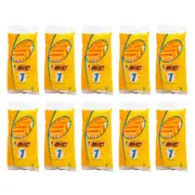 50pc Bic Razors 1 Face Hair Removal Shaver Disposable For Men Sensitive Skin