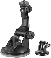 Action Camera Accessories Car Suction Cup Mount + Tripod Adapter for GoPro Hero 7/6/5/4 SJCAM/YI
