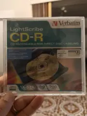 VERBATIM LIGHTSCRIBE CD-R DIRECT DISC LABELLING CD 52X 700MB