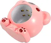 FOMIYES Cute Cartoon Bear Portable Nail Lamp Usb Mini Gel Nail Dryer for Quick Drying Travel for Manicure Tools