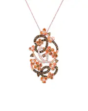 Le Vian Chocolate Diamonds 14K Rose Gold 1.18 ct. tw. Diamond Drop Pendant