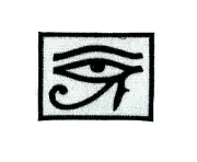 Patch patches backpack embroidered iron sew on badge eye of horus biker ref2