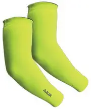 Azur Bike/Cycling Arm Warmers Neon Styled To Fit Comfortably - X Large-"Special"