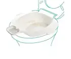 Personal Bidet Portable Bowl Home Hygiene Aid Help Soap Dish Standard Toilet NEW
