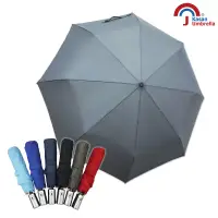 在飛比找博客來優惠-【Kasan 晴雨傘】日式防風自動雨傘- 鐵灰