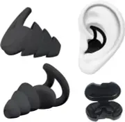 Ear Plugs for Sleeping Noise Cancelling, with Box, Reusable Soft Silicone Ear...