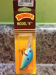 NIP OLD BOMBER MODEL A #6 ON ORANGE CARD OXBOW BREAM !!!!