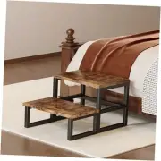 3 in 1 Step Stools for Adults Kids Toddler, Heavy Duty Wooden Step Stool with