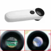 40X Magnifier Magnifying Eye Jewelry Glass Jeweler 2 w N8X1 Loupe Loop USNEW