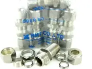 NEW Superlok SBHU-8-S316 1/2" O.D Tube Bulkhead Union, SBHU8S316 (Bag of 5)