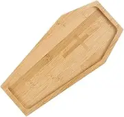 Alipis Coffin Tray for Halloween Multi Functional Food Serving Platter Spooky Dessert Display Holder Capacity Snack Cheese Board for Parties Unique Halloween Decor