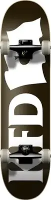 Boardparadise KFD Flagship Skateboard Complete-7.5 Black