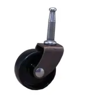 Move It FURNITURE SOCKET WHEEL CASTORS 2Ps 40mm, Single Headset Bearing