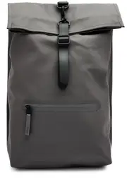 Rains Rubberised Backpack - Grey One Size