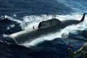HobbyBoss 83525 Soviet/Russian Submarine Akula 1/350 Scale Plastic Model Kit