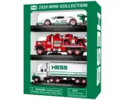 #2 - Hess 2020 Mini Collection Race Car Fire Truck 18 Wheeler Lights Sounds NIB