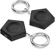 Magnetic Charger Adapter Intended for Google Pixel Smartwatch Portable Travel Watch Charging Dock/Stand for Google Pixel (Black+Black)