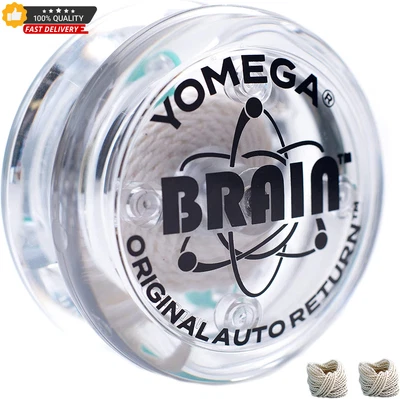 Brain Professional Yoyo Clear Responsive Auto Return Kids Beginners Tricks Toy
