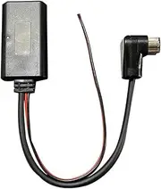 Bluetooth 5.0 Audio Aux-in Cable Adapter Car Bluetooth Audio Receiver, Compatible with Pioneer Radio IP-Bus 12Pin Aux Receiver Adapter