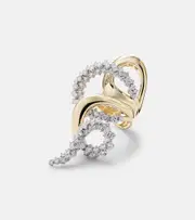 [Yeprem] Yeprem Golden Strada 18kt gold and white gold ring with diamonds N gold