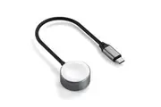 Satechi USB-C Fast Charging Cable For Apple Watch Ultra 2 Series 9 Space GRY