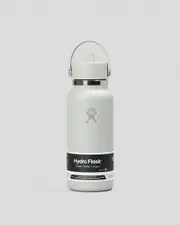 [Hydro Flask] Hydro Flask 32Oz Wide Mouth Flex Straw Cap Bottle in Birch Grey One Size