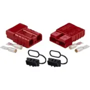 Pipemans Installation MLX 50A, 12-6 AWG Anderson Plug Wire Connector & Dust Cap