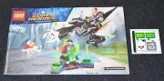 76096 INSTRUCTION BOOKLET & ORIGINAL STICKERS ONLY For Set # 76096 ~ Lego Marvel