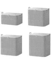 Fresh Fab Finds 4 Pack Foldable Non Woven Storage Bags