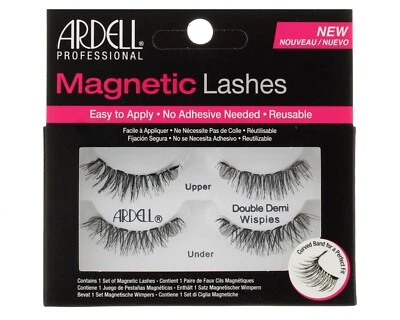 Ardell False Eyelashes - Magnetic Strip Lashes- Double Demi Wispies (67952)