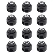 Heavy Duty Cord Locks - Double Hole Drawstring Stopper Fastener for No Tie Sh...