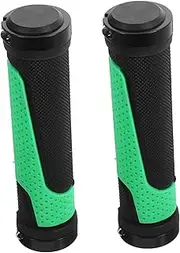 INOOMP 1 Pair Bicycle Grips Bicycle Mountain Cycling Handle Grips Handlebars Handlebar Bike Handle Protector Bike Supplies Light Green Rubber
