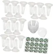 HYTROVE Optimal Plant Growth Kit Hydroponic System Grow Domes Trays Sprouter for Indoor Gardening