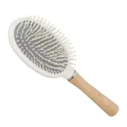 Hair Brush Natural Environmental Beech Paddle Brush For Thick Curly Thin Lon EUJ