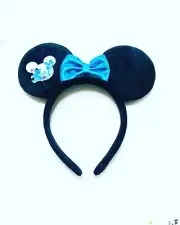 Handmade Hair Bows - Disney - Winnie the Pooh - Eeyore - Headband #2