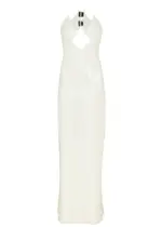 Galvan Kite Cut-out Sequin Gown - Off White - 38 (UK10 / S) 38 (UK10 / S)