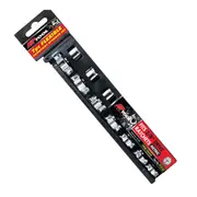 Crowfoot Spanner 7pc Set Flexible Metric 3/8"Dr 10 - 19mm Chrome Vanadium