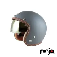 在飛比找蝦皮商城優惠-【ninja華泰安全帽】(涼感) 醺砂墨鏡騎士帽/806A+