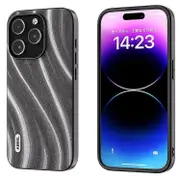 For iPhone 15 Pro Max ABEEL Galactic Pattern Protective Phone Case - Grey