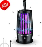 Electric Fly Catcher Bug Zapper 1200mAh UV Mosquito Killer Lamp for Home Camping