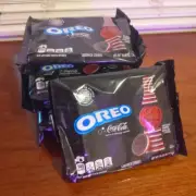 4 Packs Of Coca-Cola Oreo Cookies With Popping Candy Limited Edition