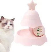 Cat Tower Roller Toy Christmas Tree Turntable Roller Balls 2 Layers Interactive