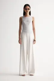 Lealah Knit Tank Silver Size 12 | Elka Collective