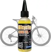 Bike Chain Lube | 100ml Long Lasting Chain Lube Mountain Bike - All-Weather, Waterproof Chain Care for Suspension Dust Seals, Exercise Rower Chains, Silent Drivetrains