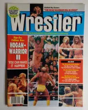 The Wrestler August 1990 MagazineHulk Hogan Ultimate Warrior WWF PWI